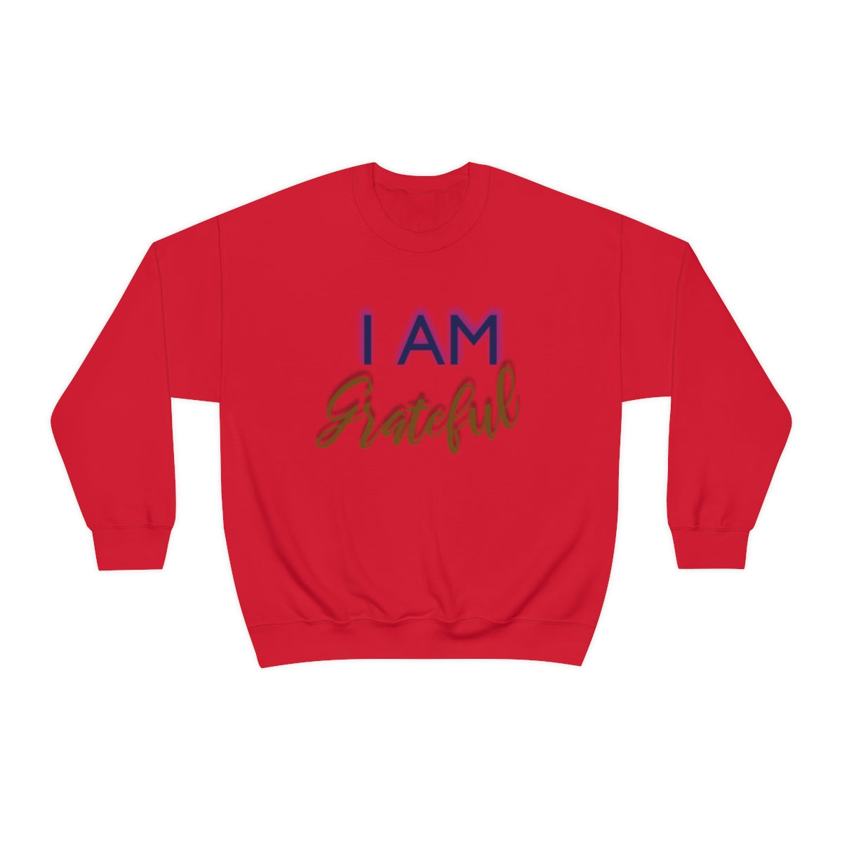 I AM GRATEFUL Unisex Crewneck Sweatshirt