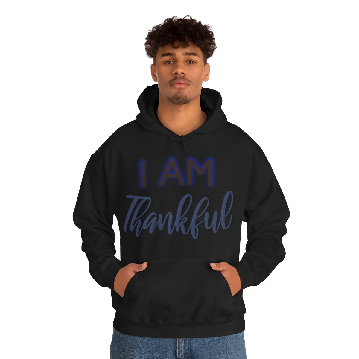 I AM THANKFUL Unisex Hooded Sweatshirt