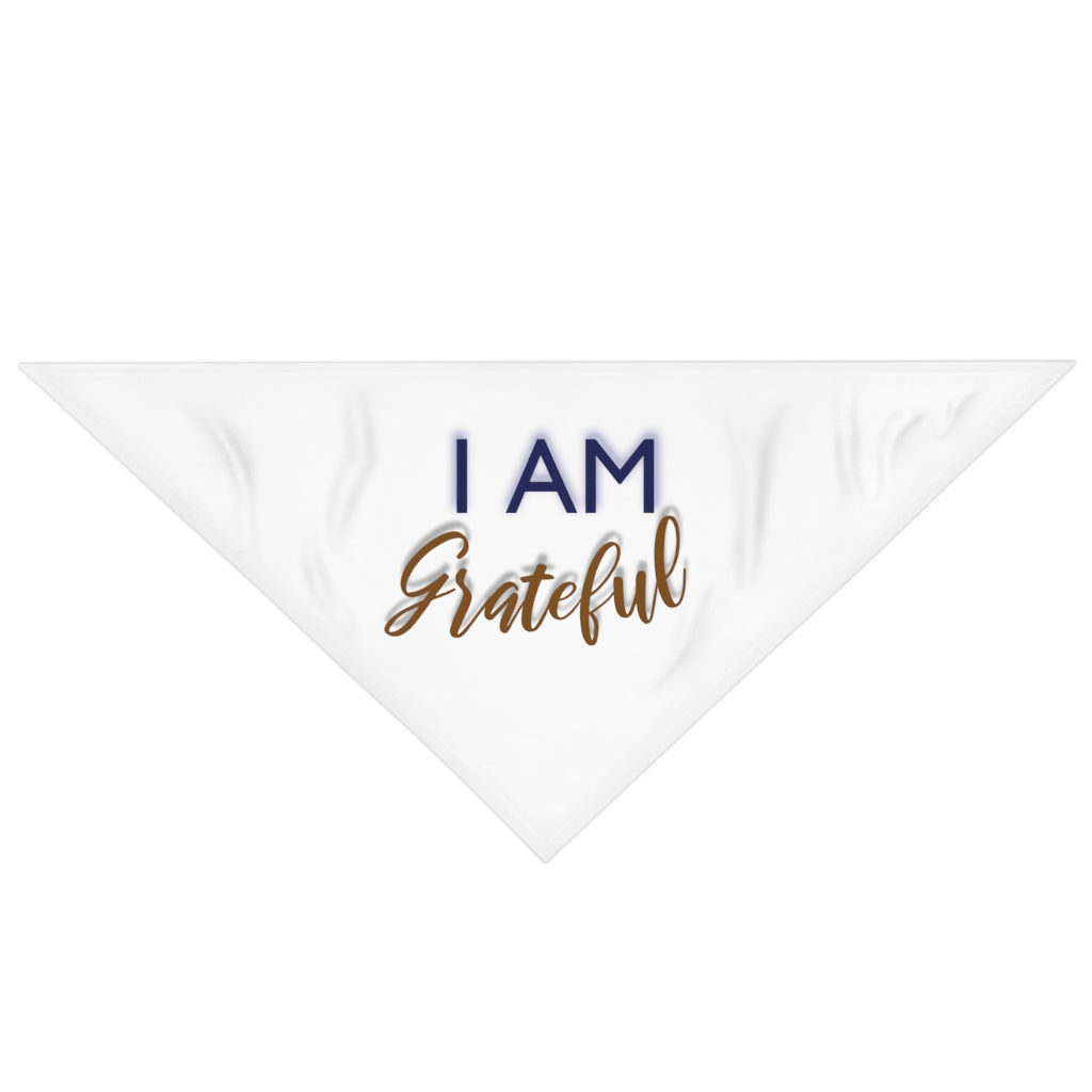 I AM GRATEFUL Pet Bandana