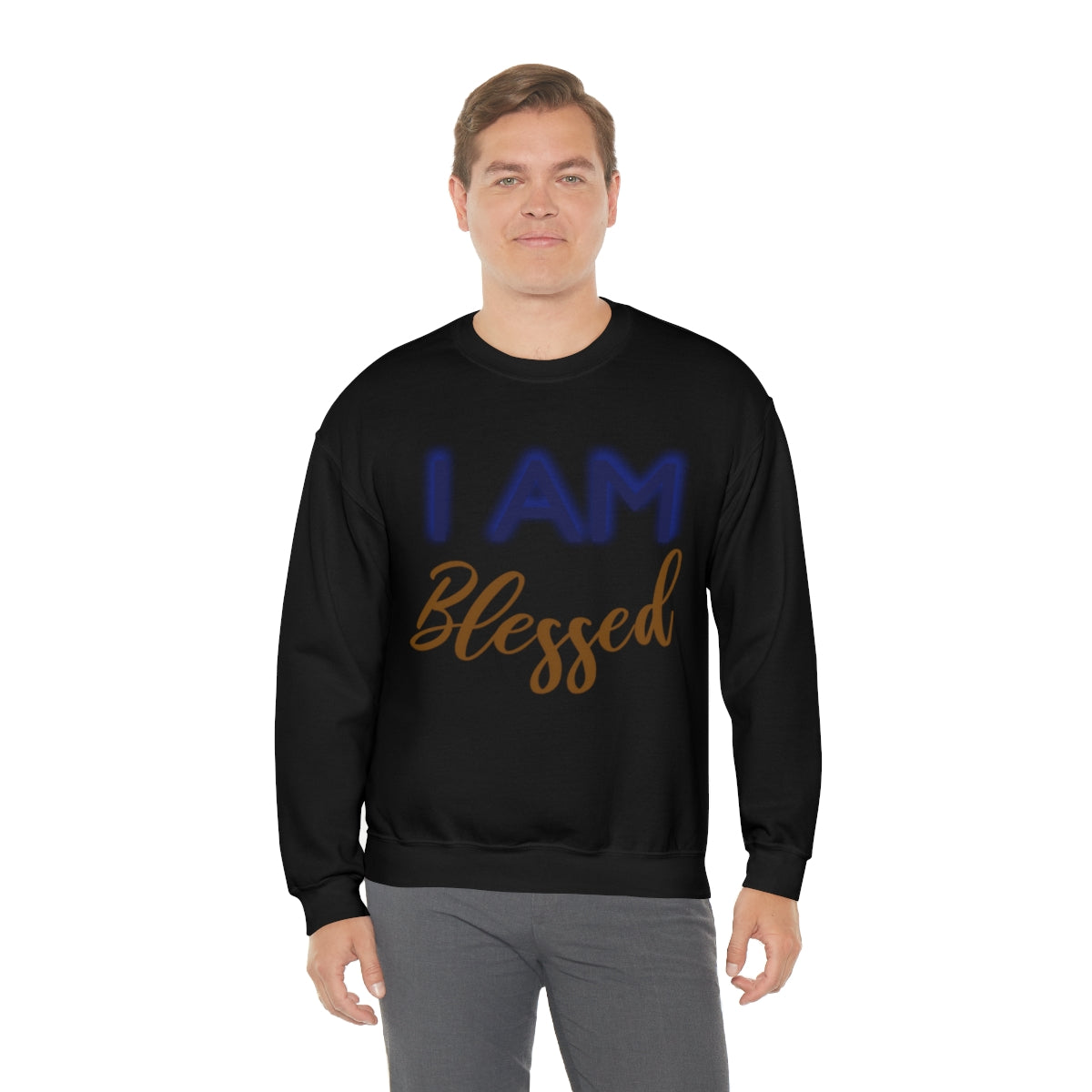 I AM BLESSED Unisex Crewneck Sweatshirt