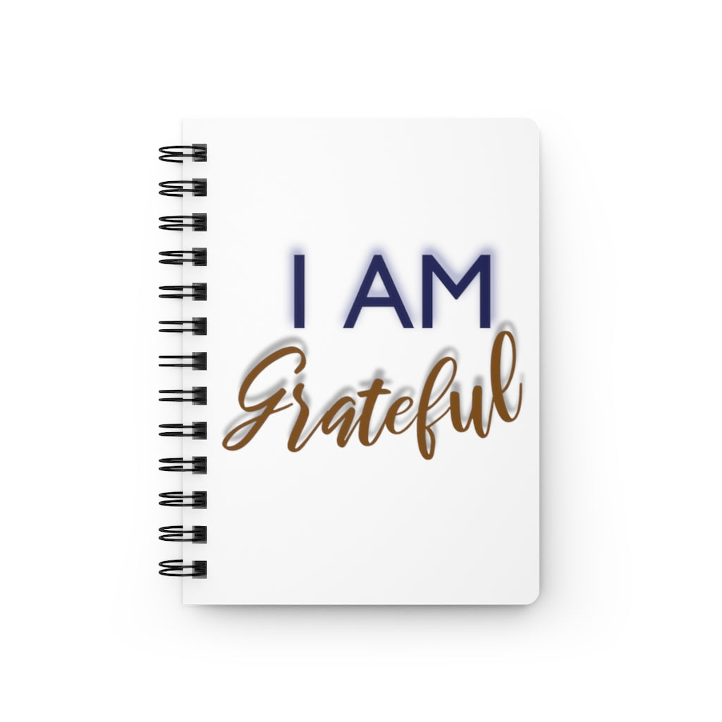 I AM GRATEFUL Spiral Bound Journal