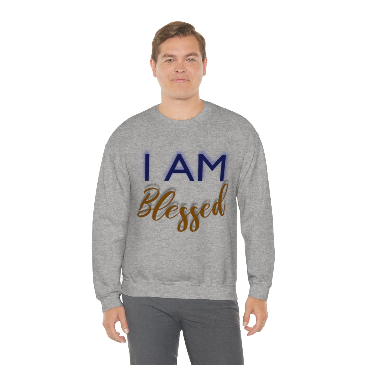 I AM BLESSED Unisex Crewneck Sweatshirt