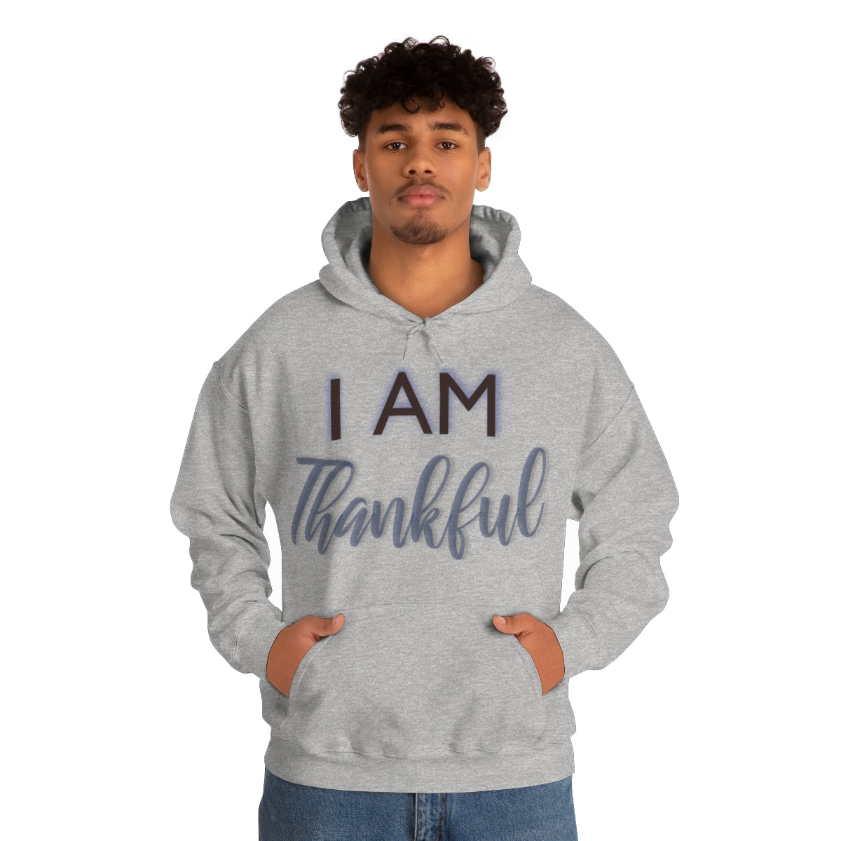 I AM THANKFUL Unisex Hooded Sweatshirt