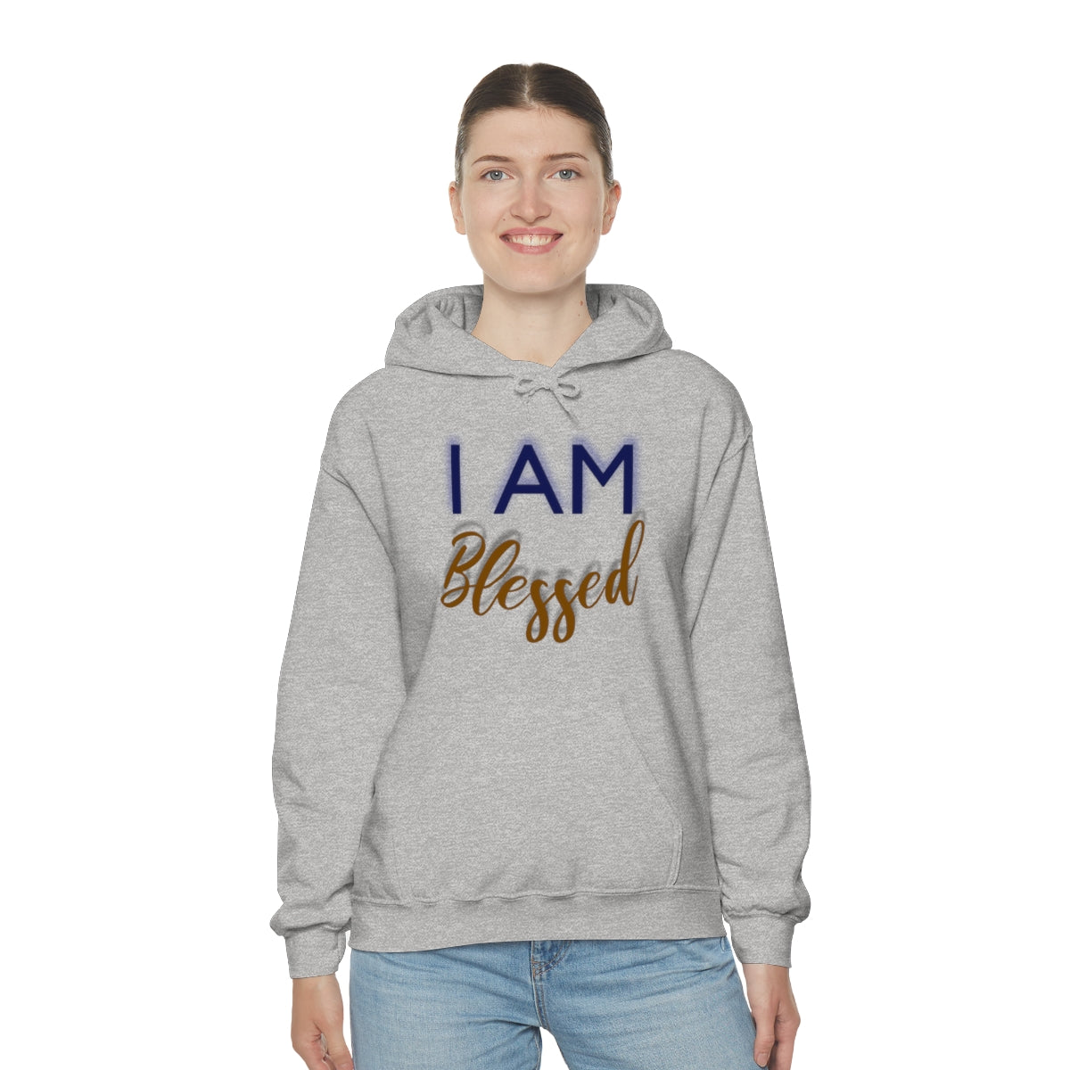 I AM BLESSED Unisex Hooded Sweatshirt