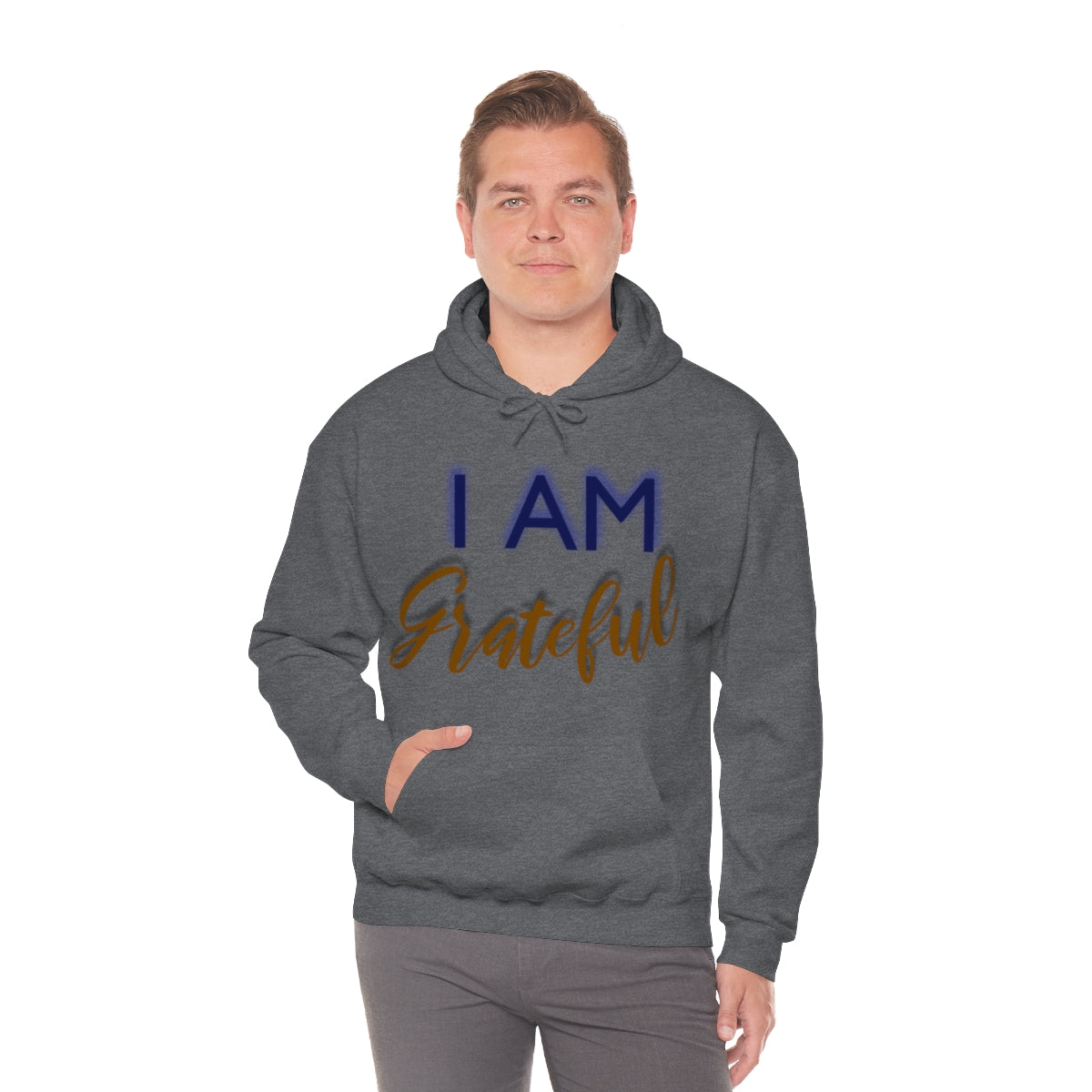 I AM GRATEFUL Unisex Hooded Sweatshirt