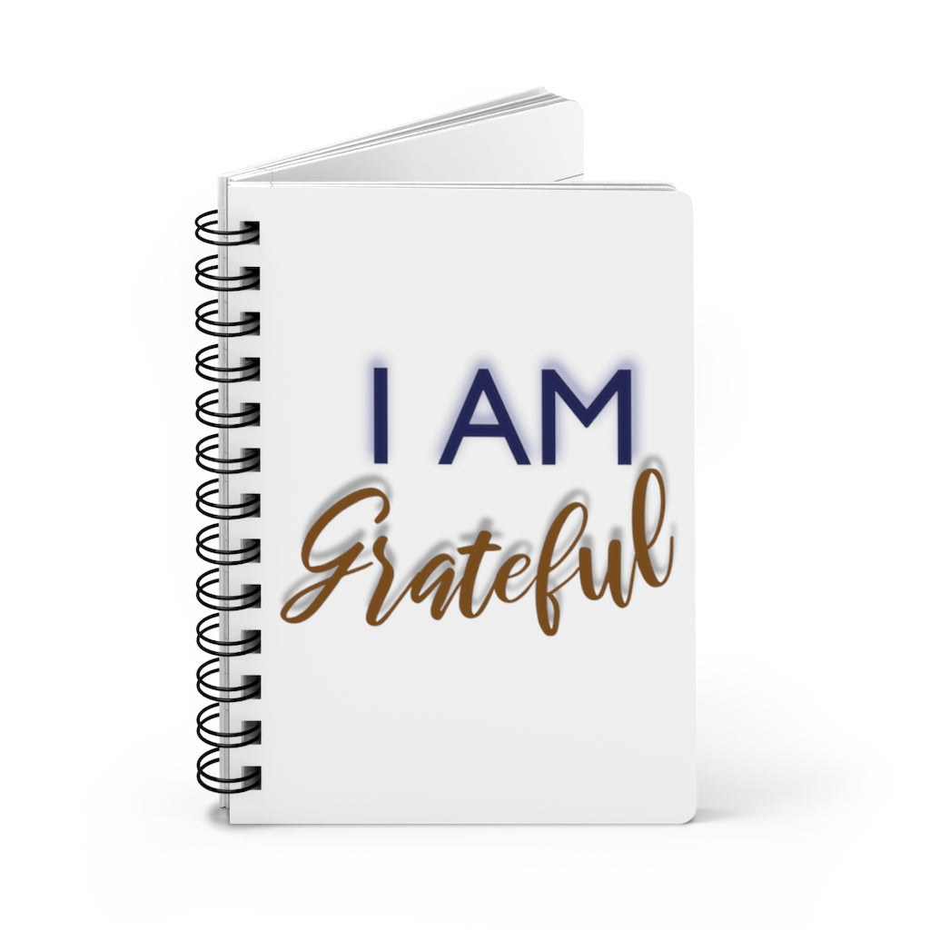 I AM GRATEFUL Spiral Bound Journal