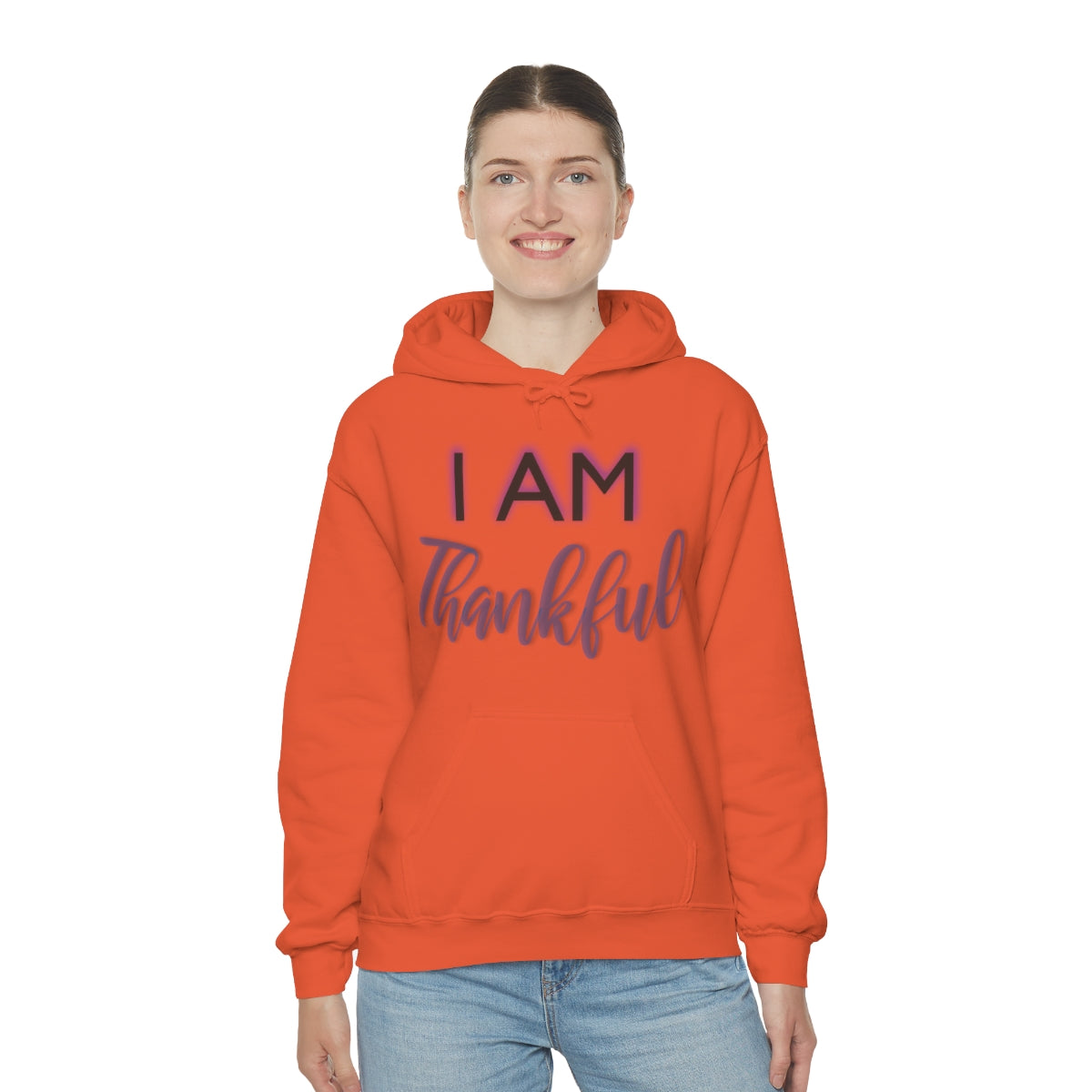 I AM THANKFUL Unisex Hooded Sweatshirt