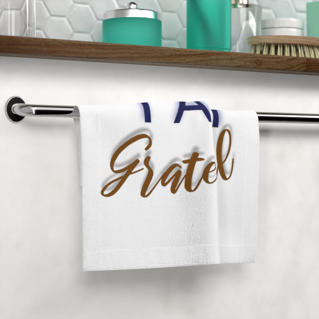 I AM GRATEFUL Face Towel