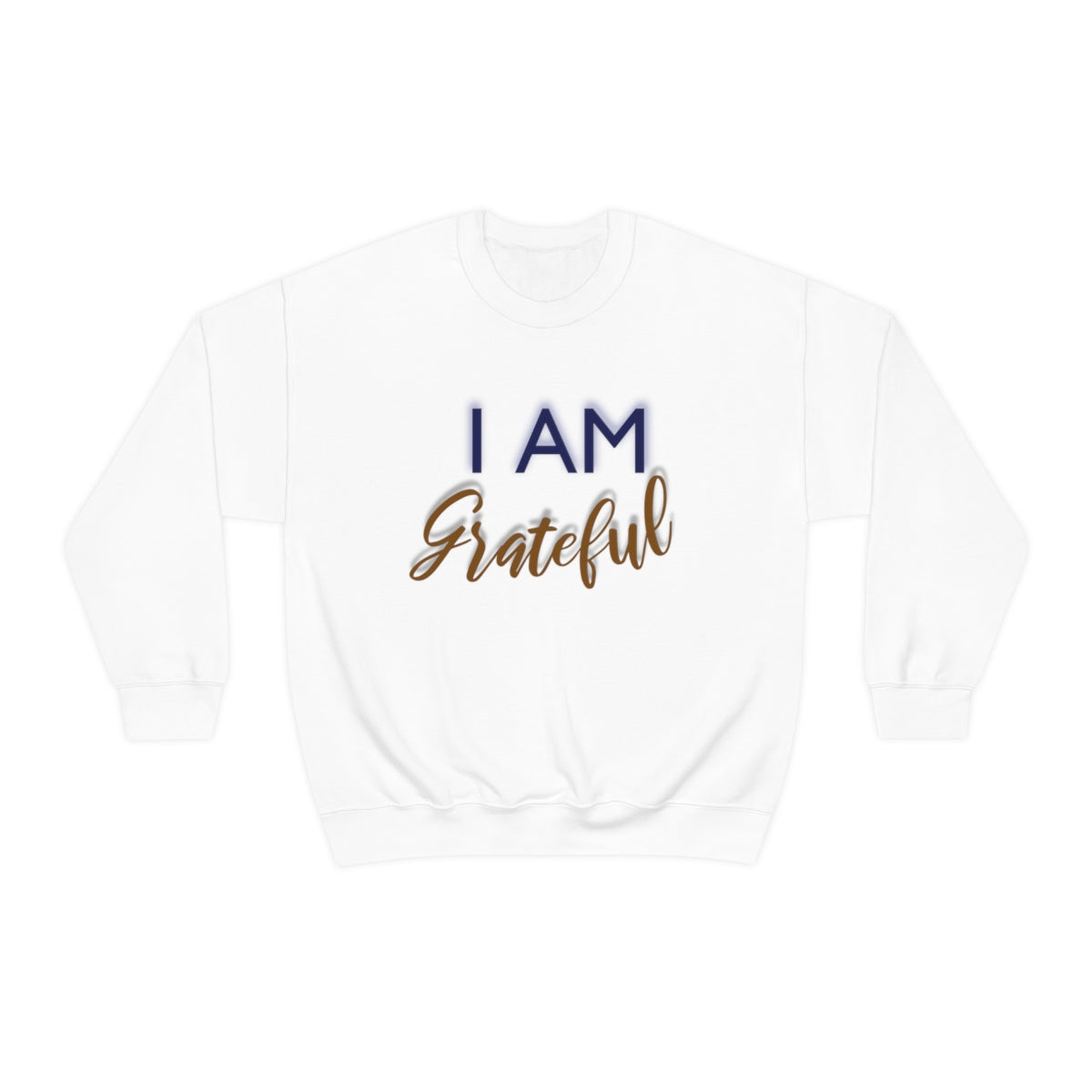 I AM GRATEFUL Unisex Crewneck Sweatshirt