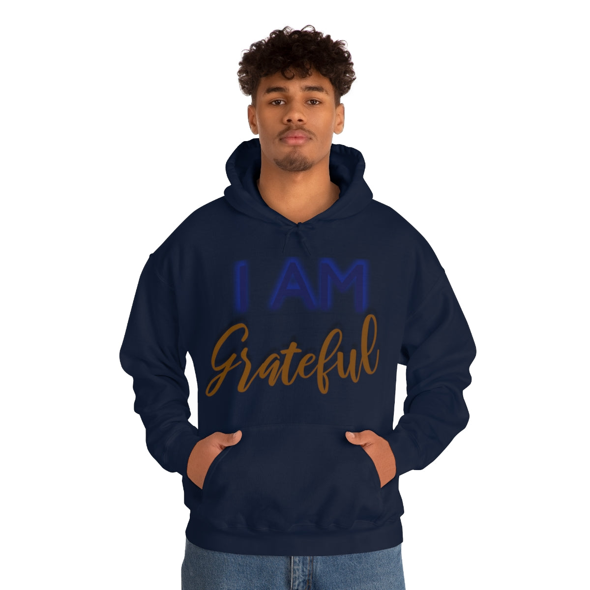 I AM GRATEFUL Unisex Hooded Sweatshirt