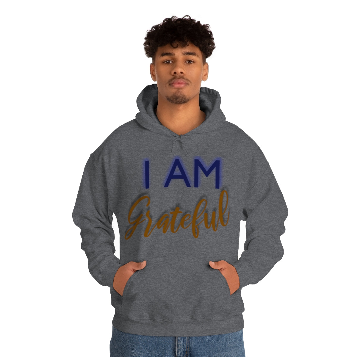 I AM GRATEFUL Unisex Hooded Sweatshirt