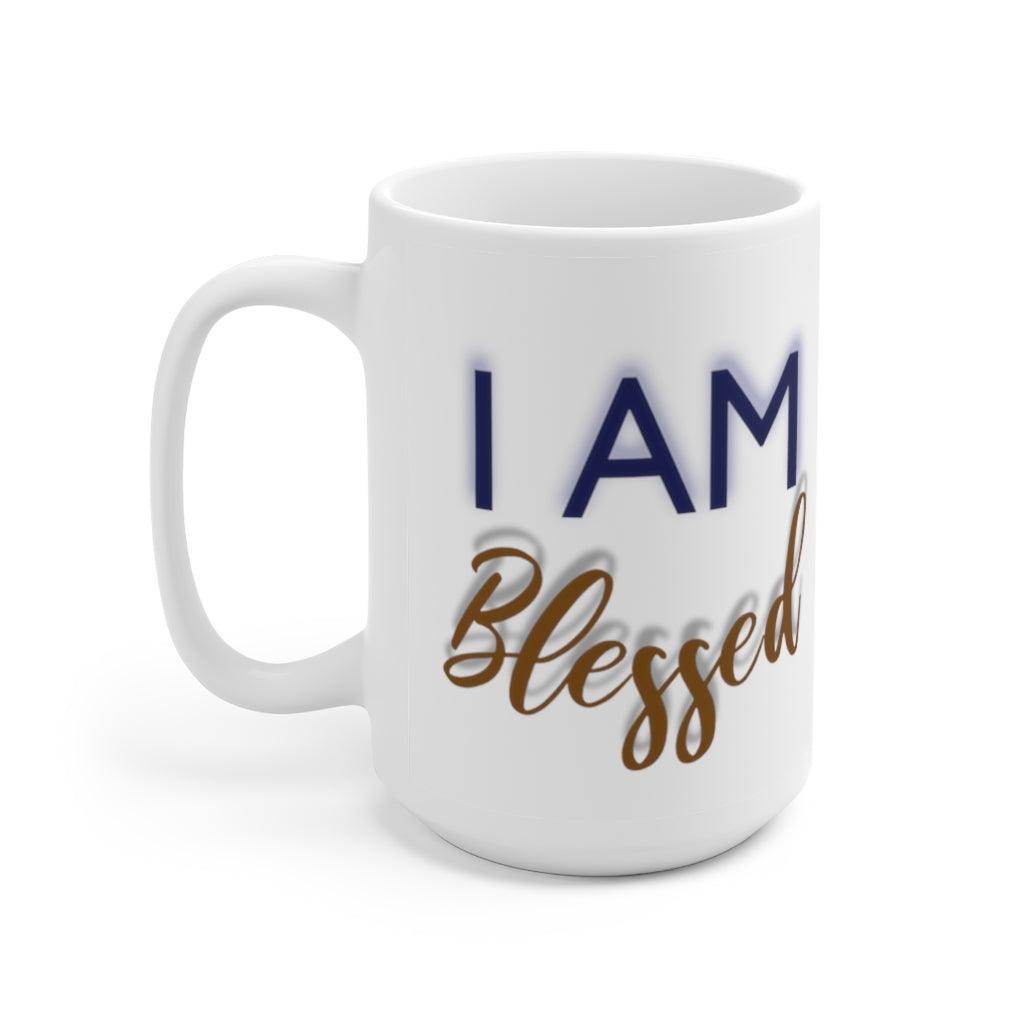 I AM BLESSED Ceramic Mug 15oz