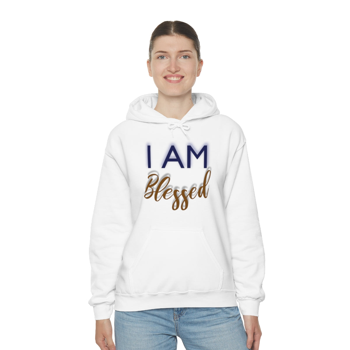 I AM BLESSED Unisex Hooded Sweatshirt