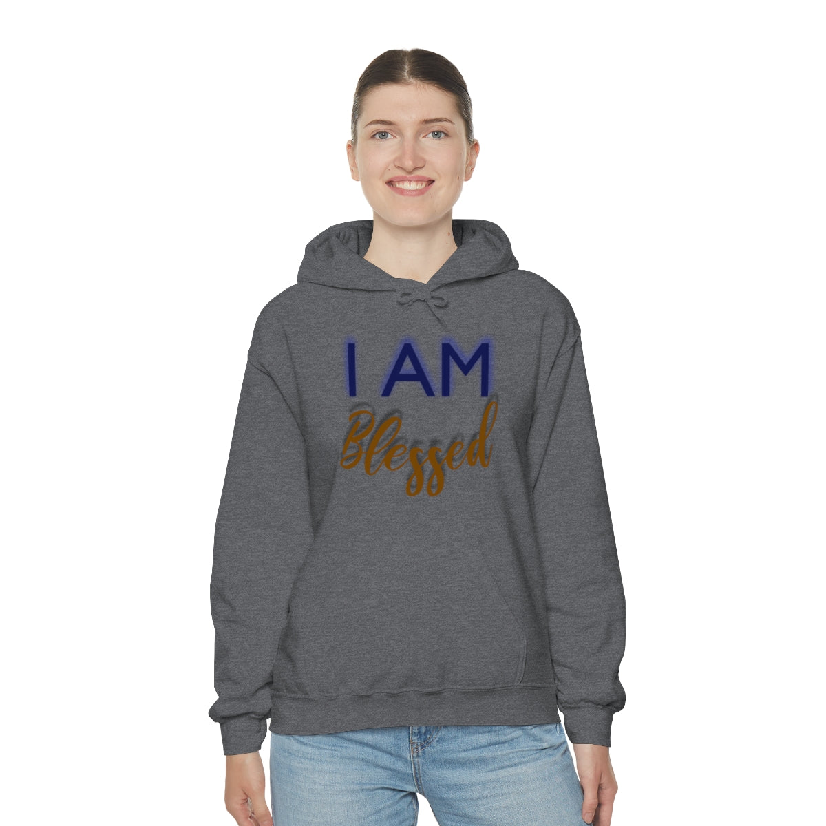 I AM BLESSED Unisex Hooded Sweatshirt