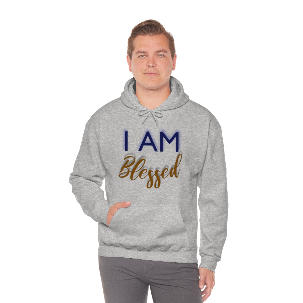 I AM BLESSED Unisex Hooded Sweatshirt