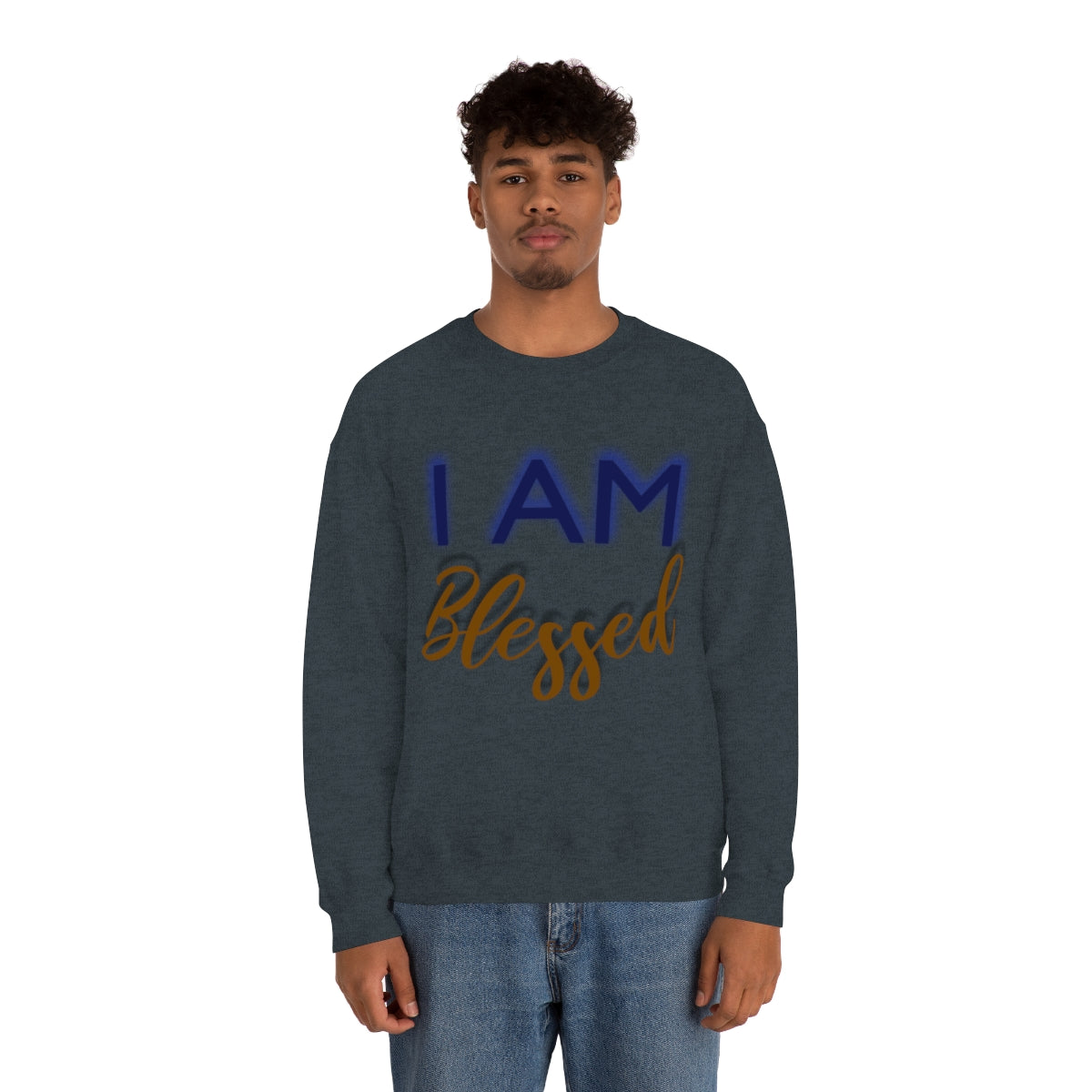 I AM BLESSED Unisex Crewneck Sweatshirt