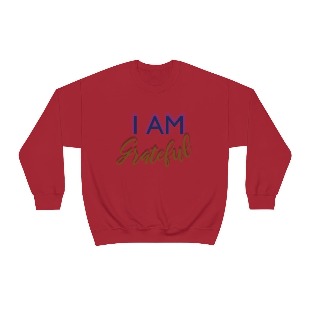 I AM GRATEFUL Unisex Crewneck Sweatshirt