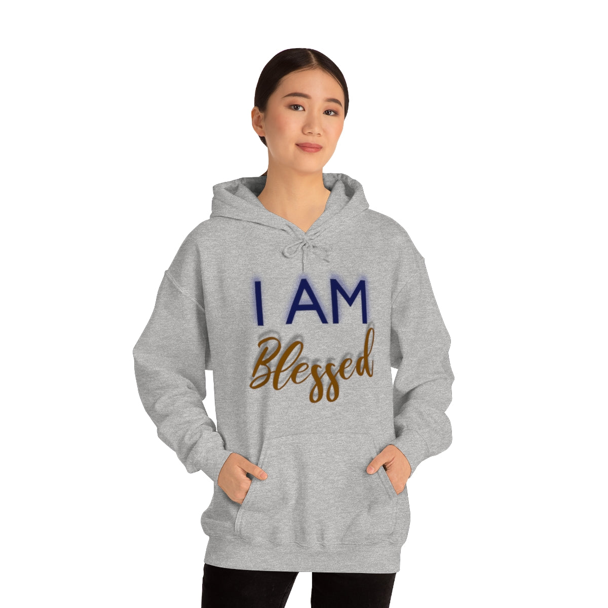 I AM BLESSED Unisex Hooded Sweatshirt