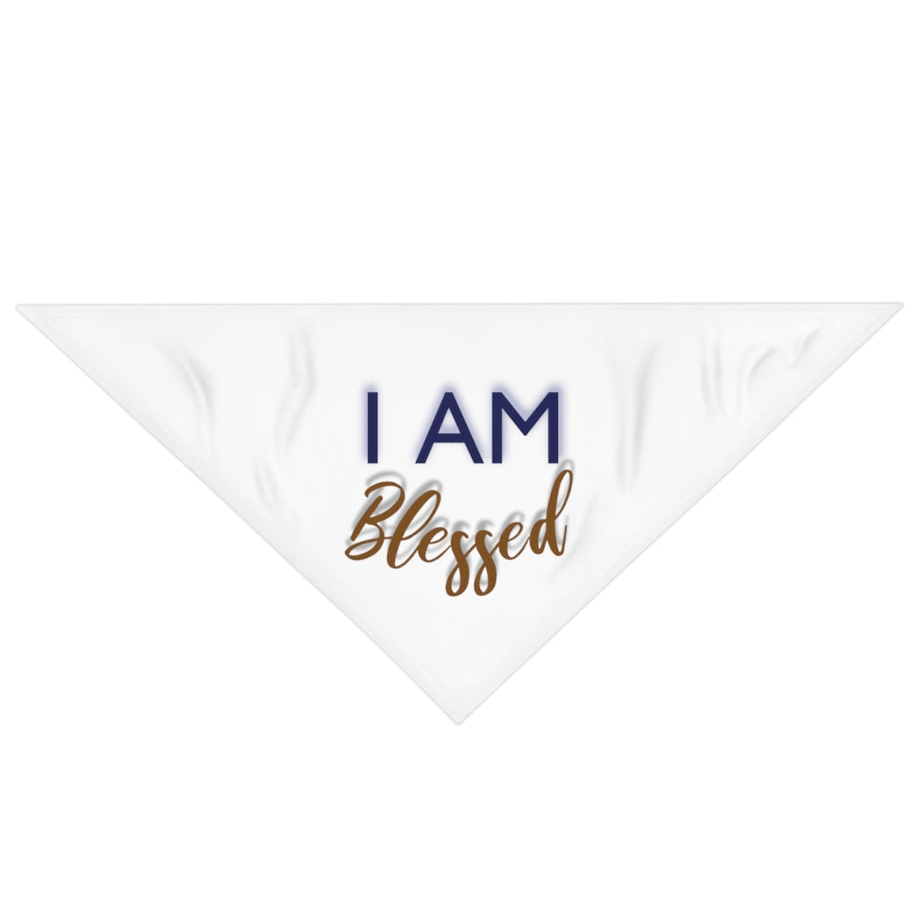 I AM BLESSED Pet Bandana