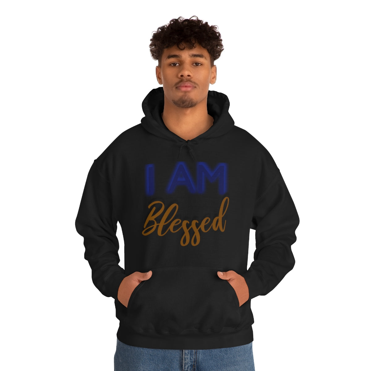 I AM BLESSED Unisex Hooded Sweatshirt