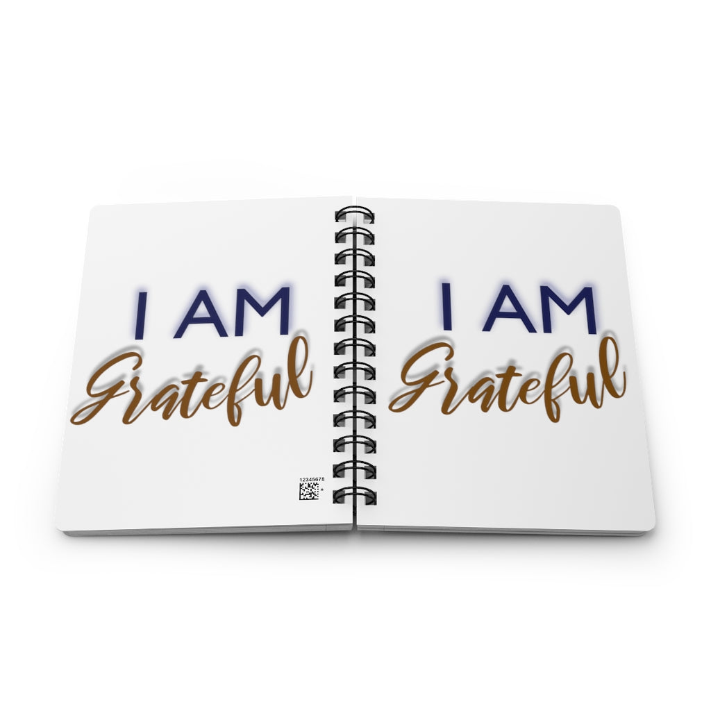 I AM GRATEFUL Spiral Bound Journal