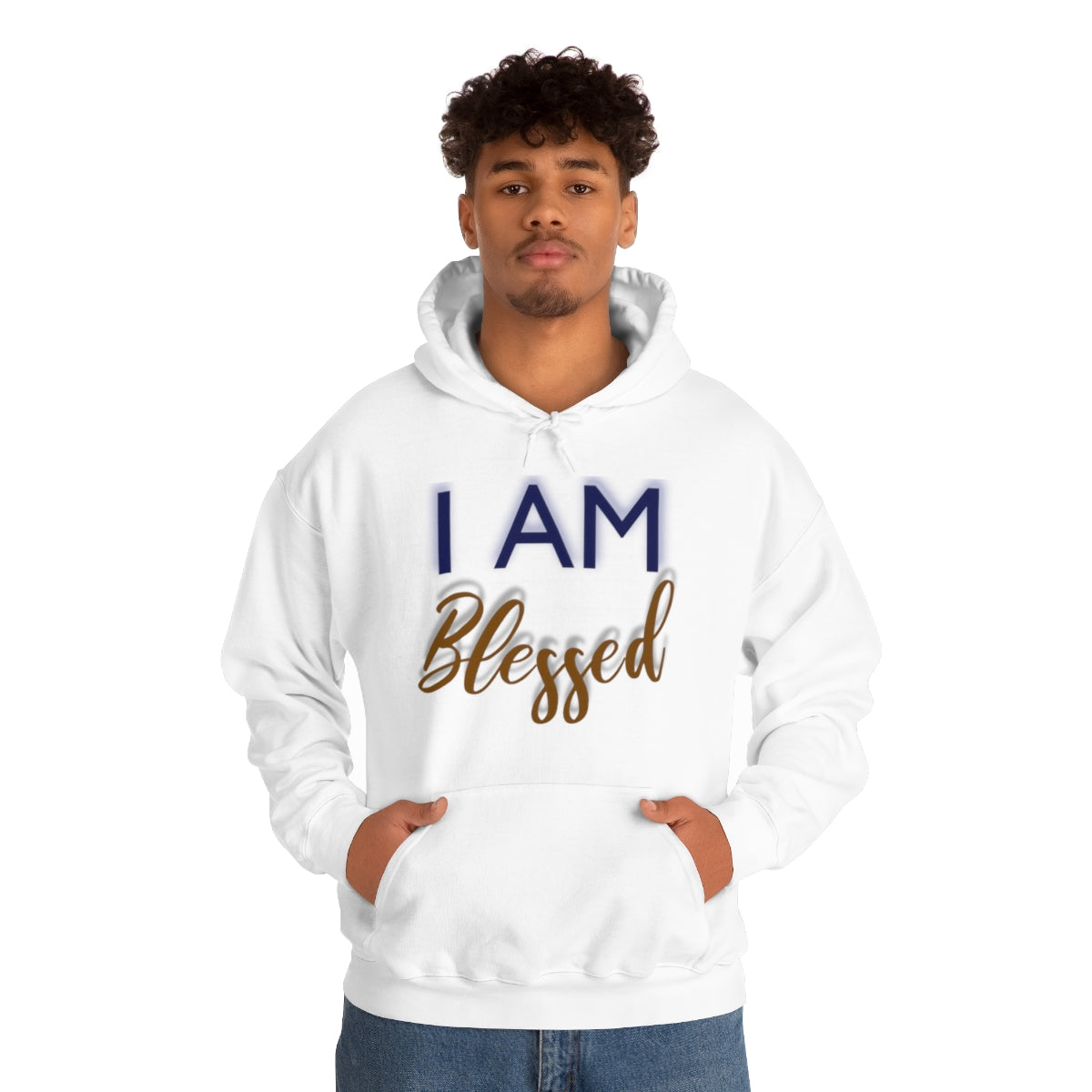 I AM BLESSED Unisex Hooded Sweatshirt