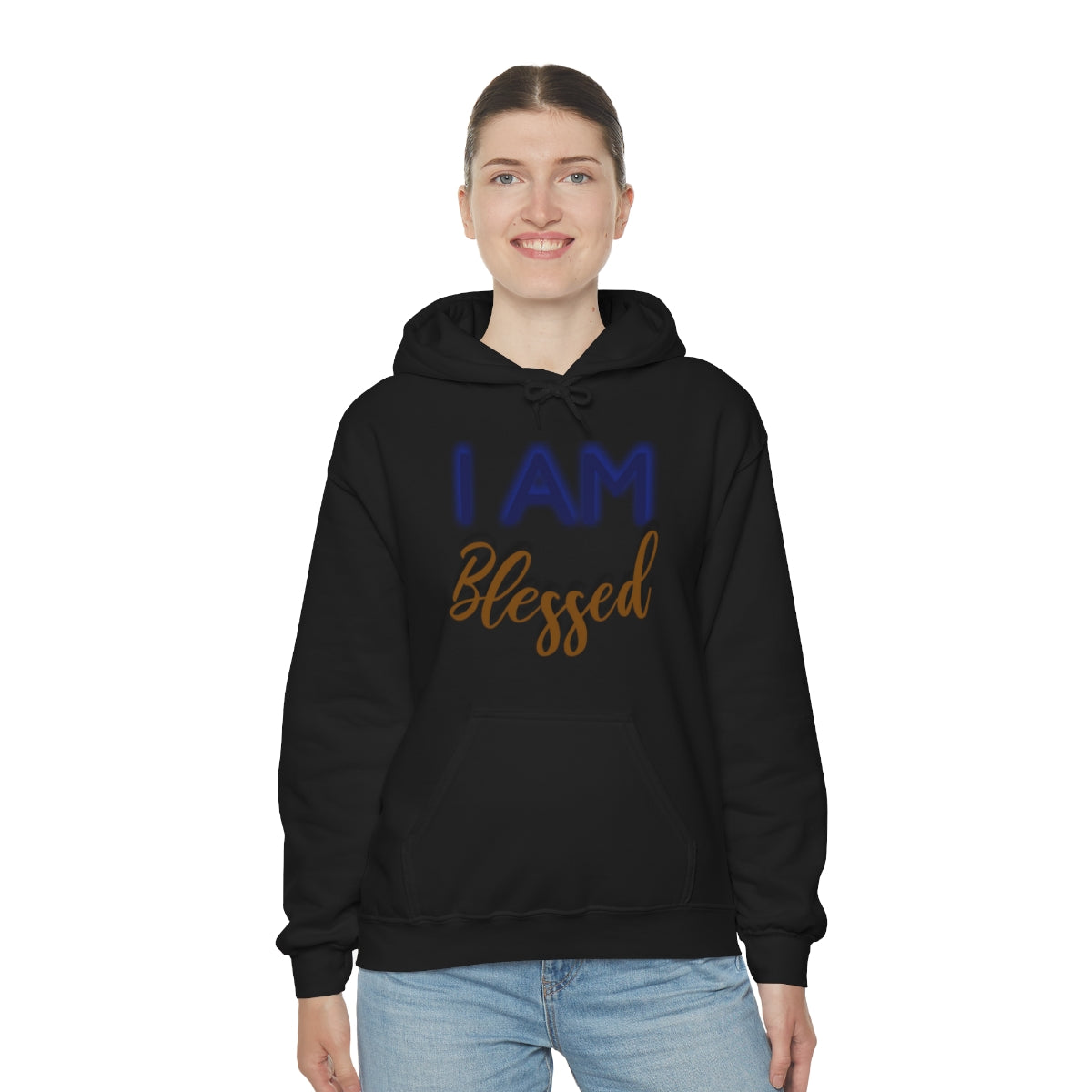 I AM BLESSED Unisex Hooded Sweatshirt