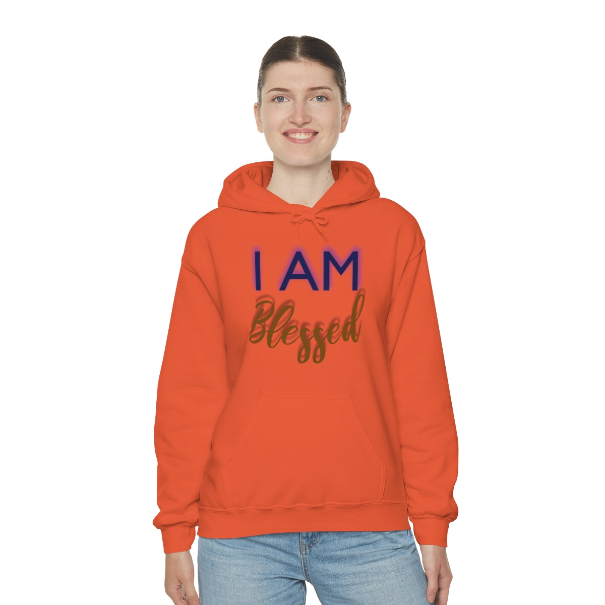 I AM BLESSED Unisex Hooded Sweatshirt