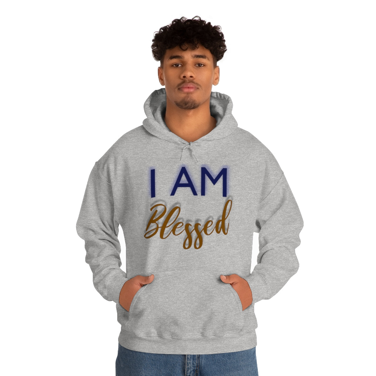 I AM BLESSED Unisex Hooded Sweatshirt