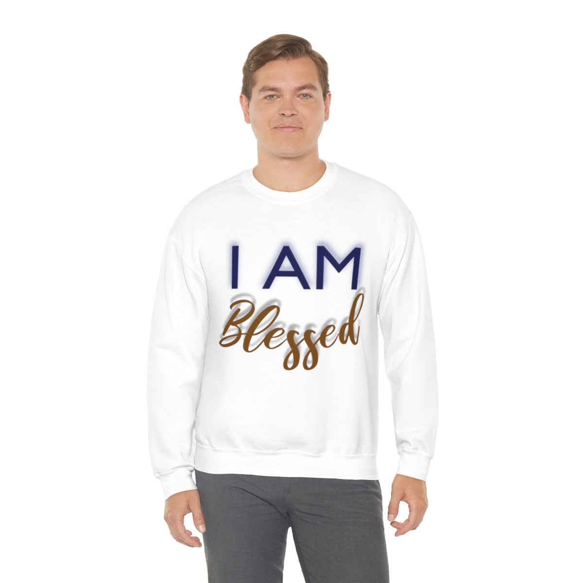 I AM BLESSED Unisex Crewneck Sweatshirt