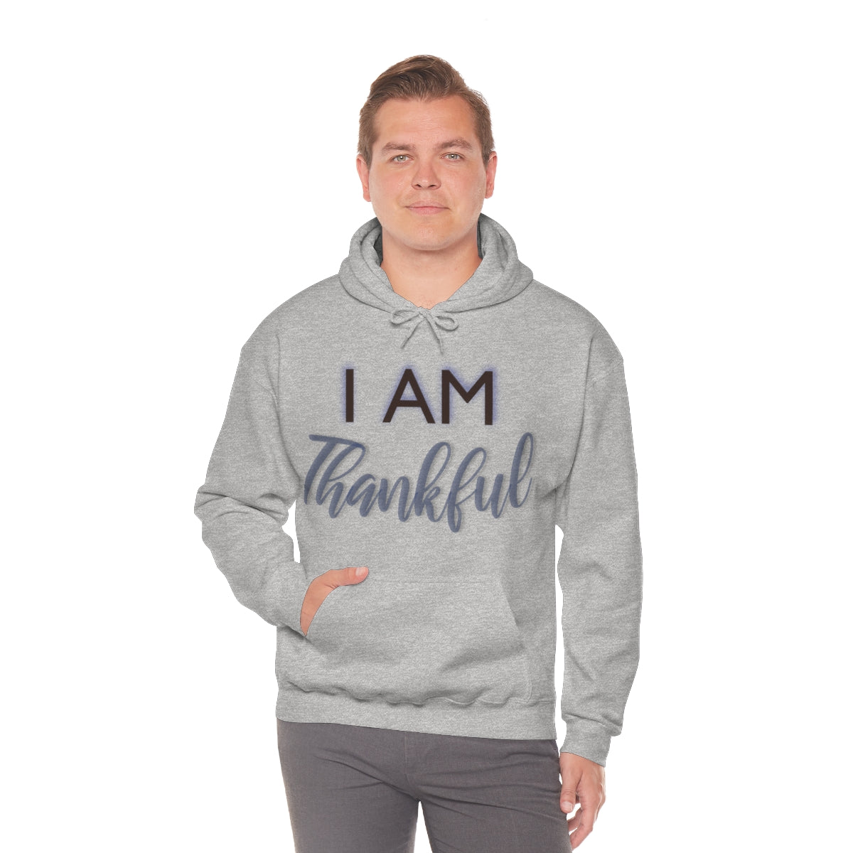 I AM THANKFUL Unisex Hooded Sweatshirt