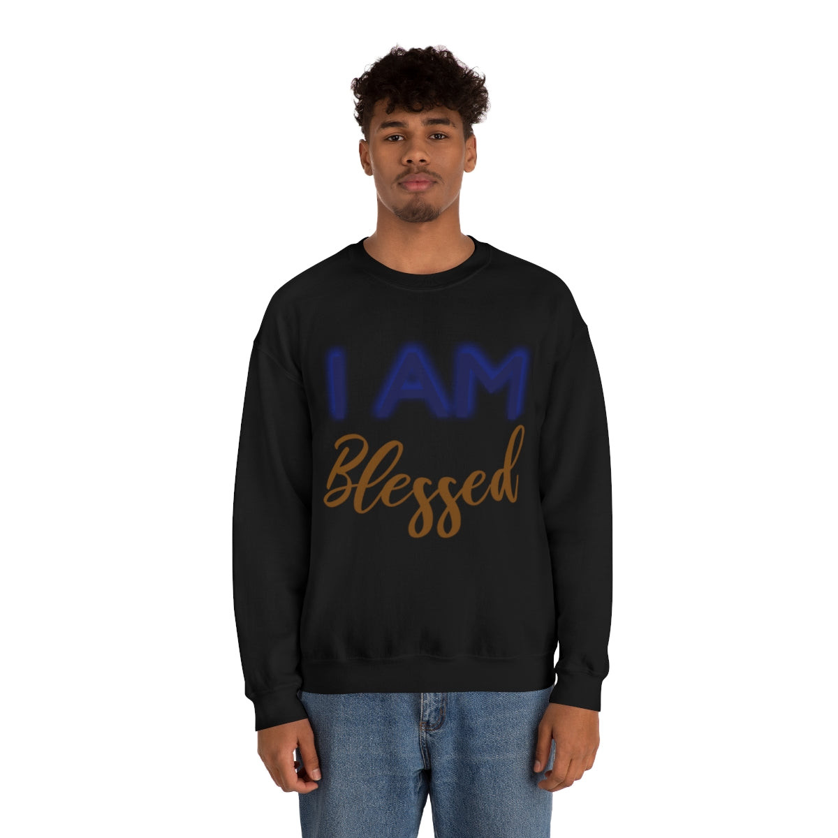 I AM BLESSED Unisex Crewneck Sweatshirt