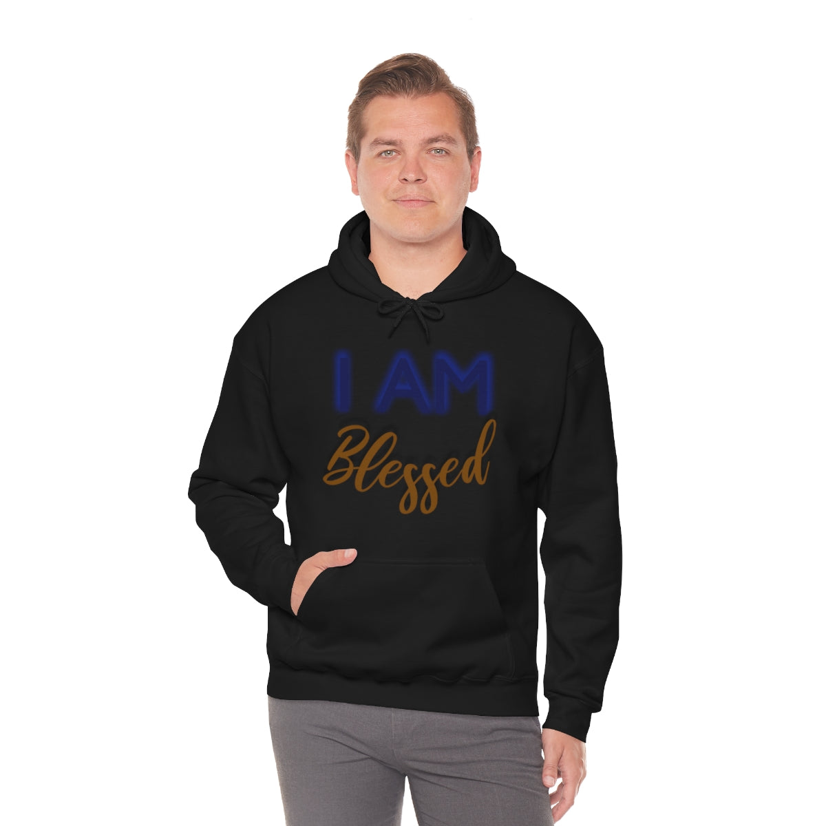 I AM BLESSED Unisex Hooded Sweatshirt