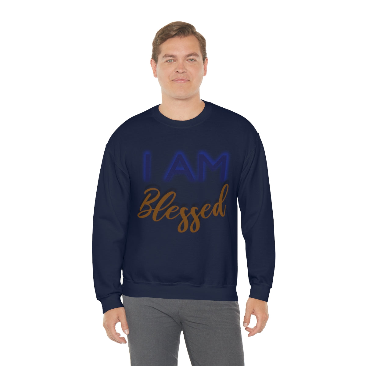 I AM BLESSED Unisex Crewneck Sweatshirt