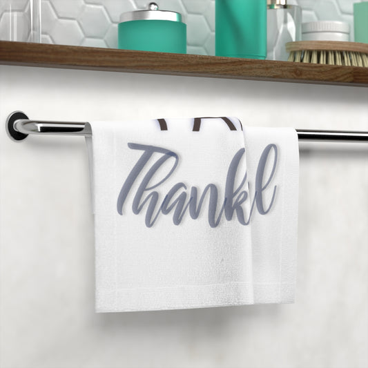 I AM THANKFUL Face Towel