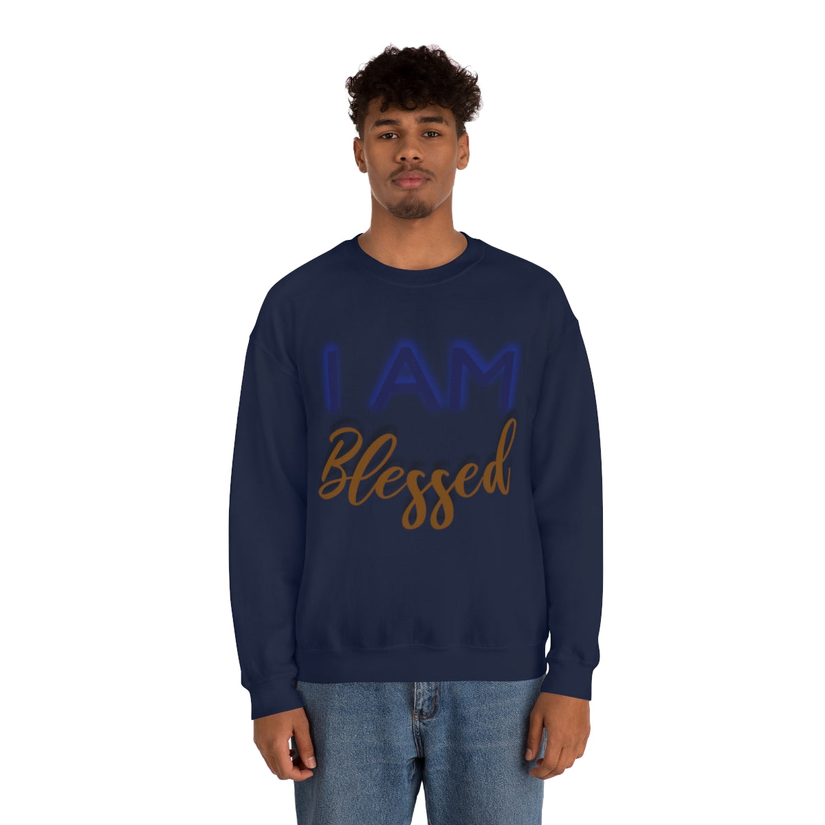 I AM BLESSED Unisex Crewneck Sweatshirt