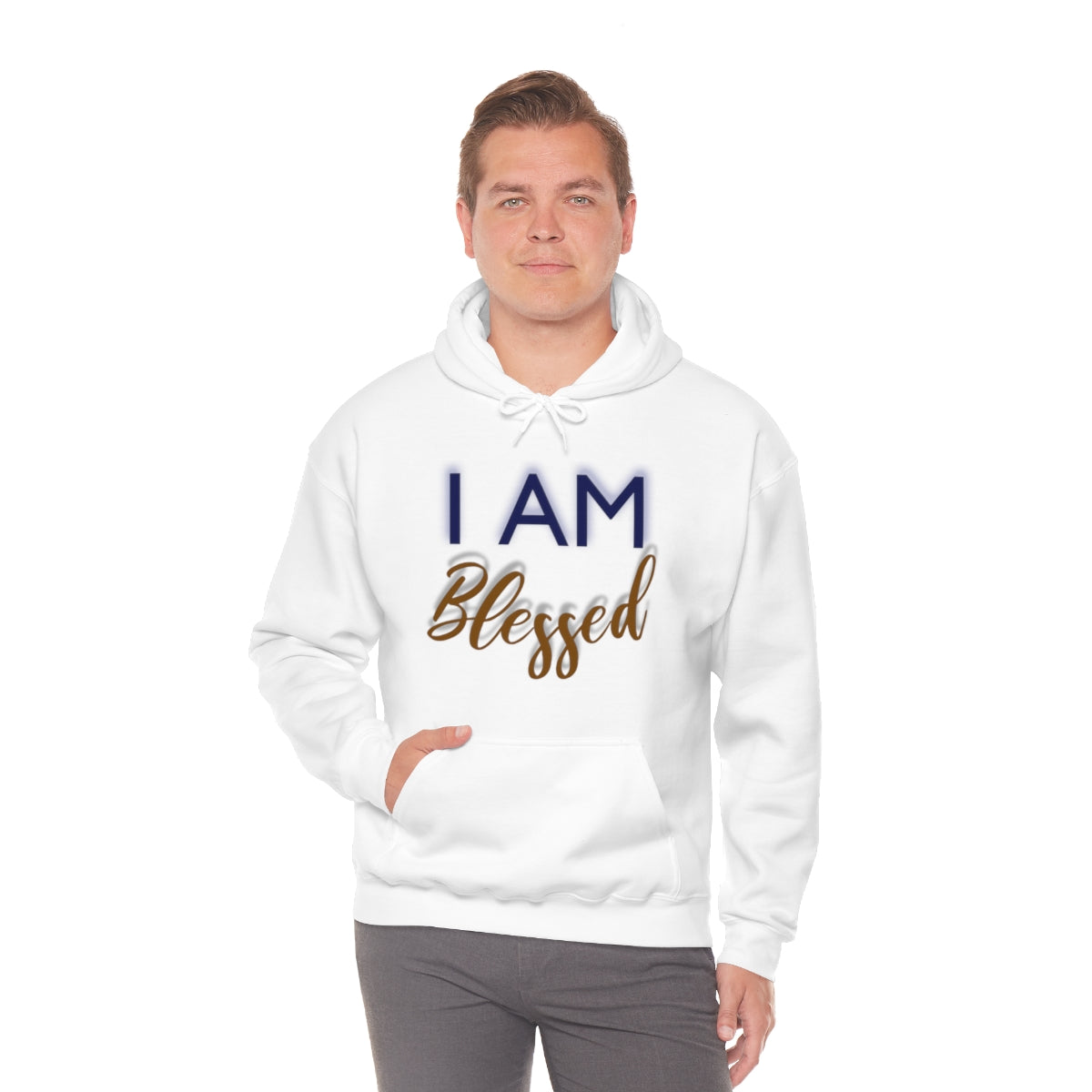 I AM BLESSED Unisex Hooded Sweatshirt