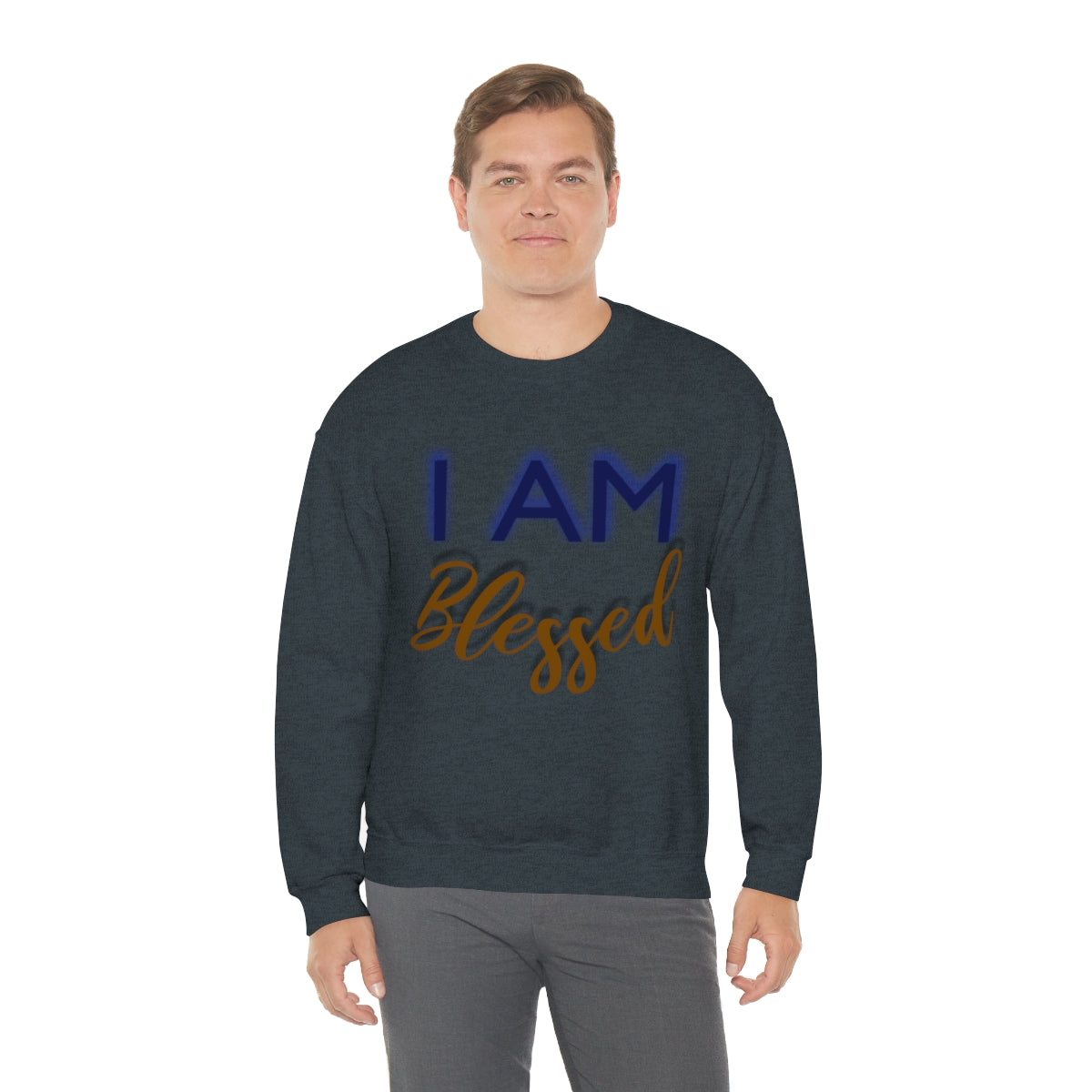 I AM BLESSED Unisex Crewneck Sweatshirt