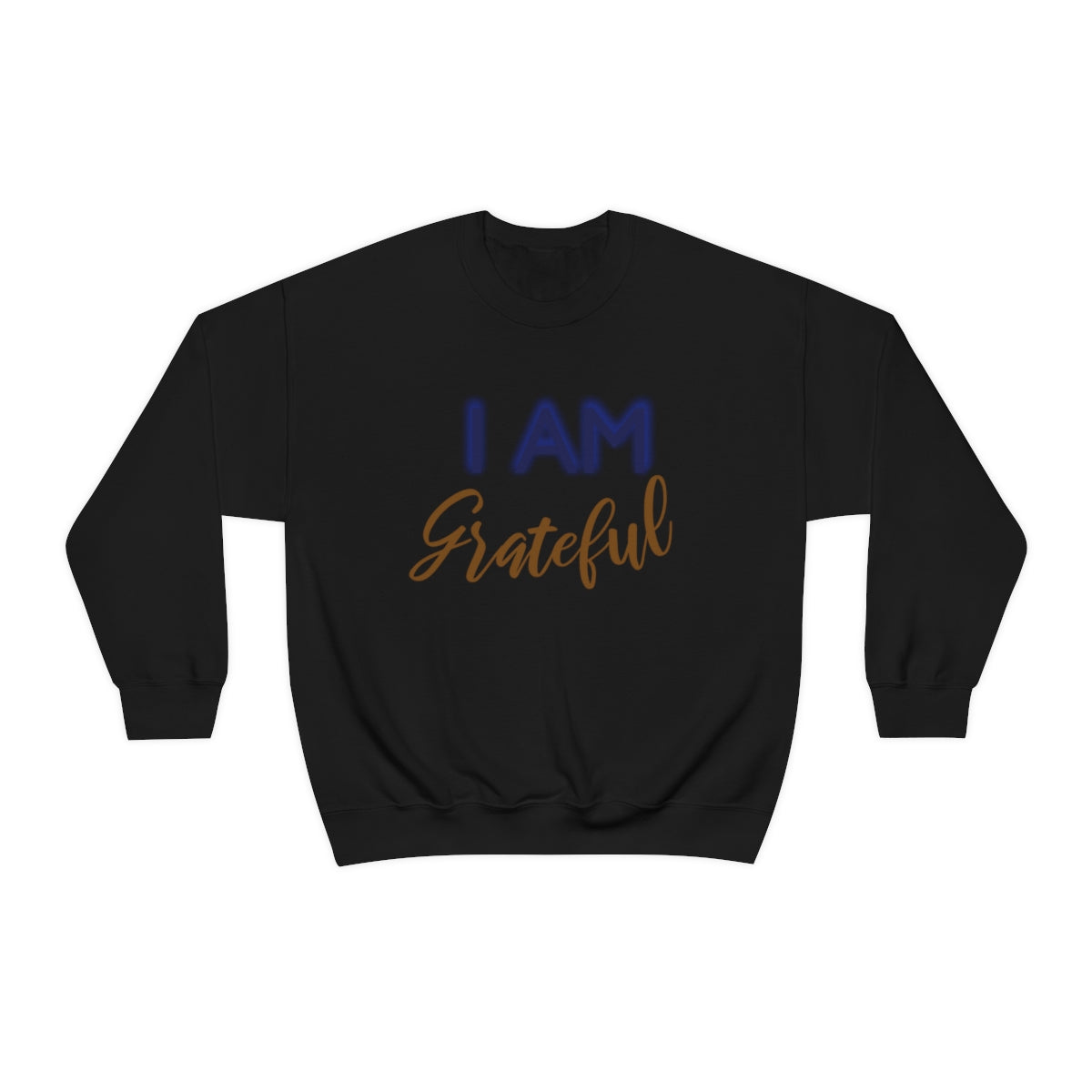 I AM GRATEFUL Unisex Crewneck Sweatshirt