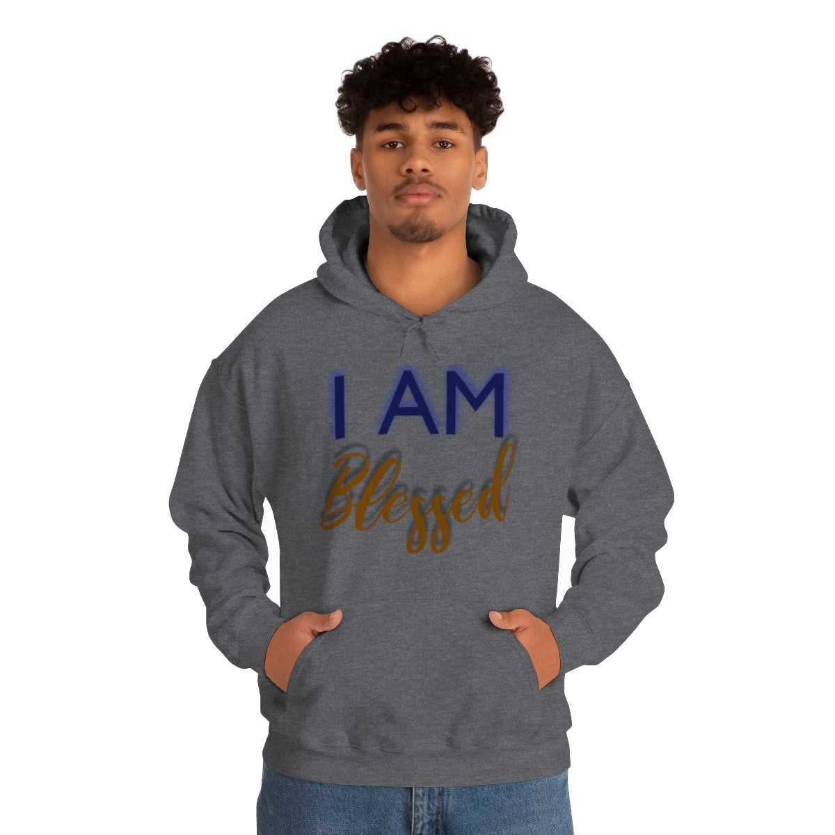 I AM BLESSED Unisex Hooded Sweatshirt