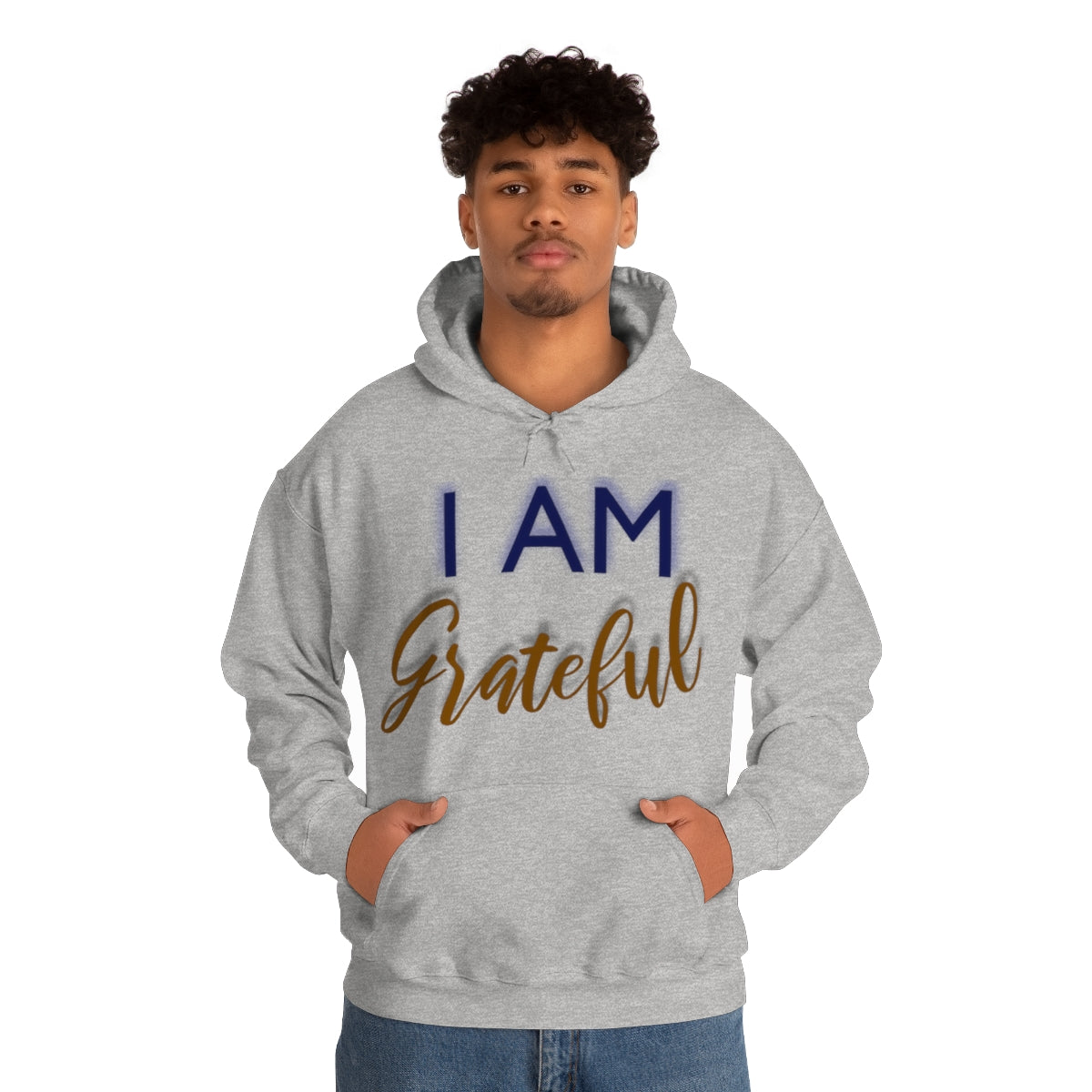 I AM GRATEFUL Unisex Hooded Sweatshirt