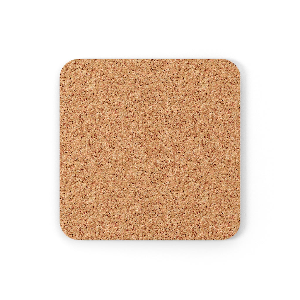 I AM BLESSED Corkwood Coaster Set