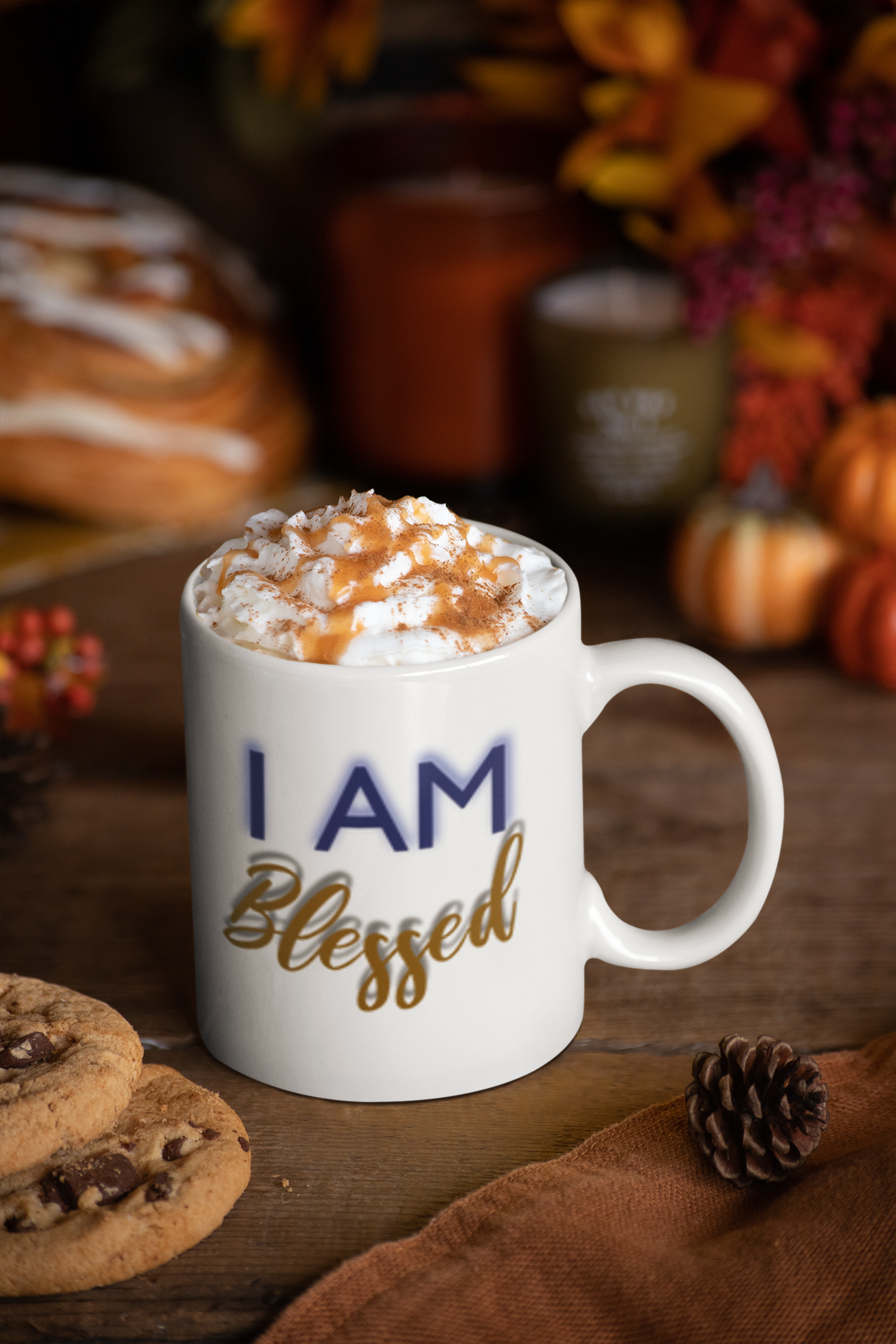 I AM BLESSED Ceramic Mug 15oz